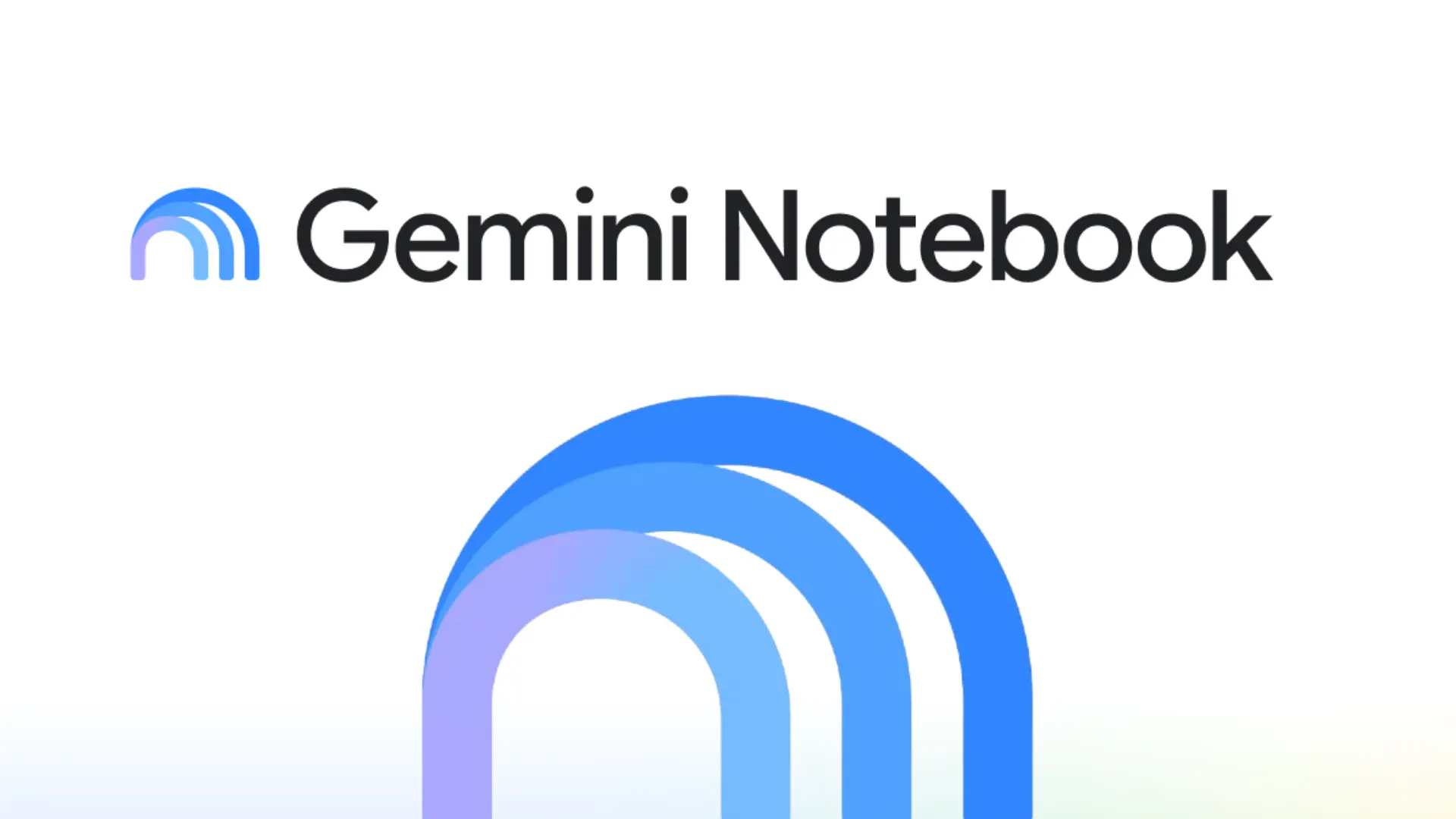 Logotyp för Gemini Notebook
